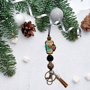 Caffeine & Kindness Lanyard